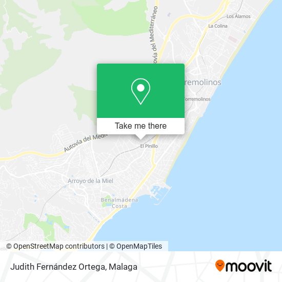 Judith Fernández Ortega map