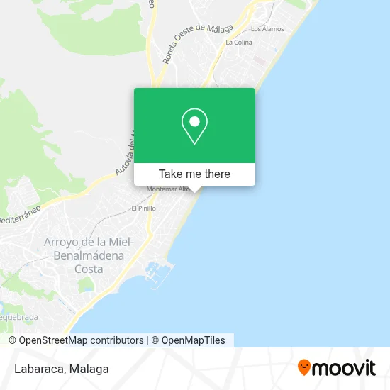 Labaraca map