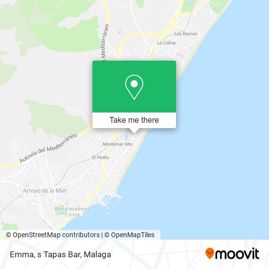 Emma, s Tapas Bar map