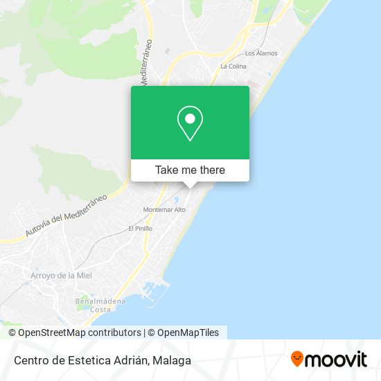 Centro de Estetica Adrián map