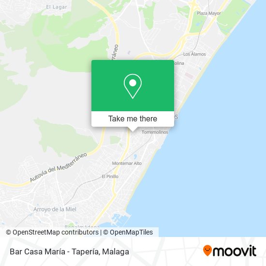 Bar Casa María - Tapería map