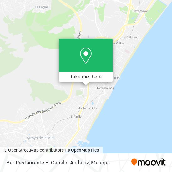 Bar Restaurante El Caballo Andaluz map