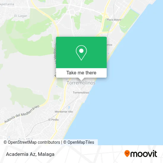 Academia Az map