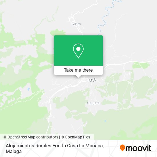 Alojamientos Rurales Fonda Casa La Mariana map