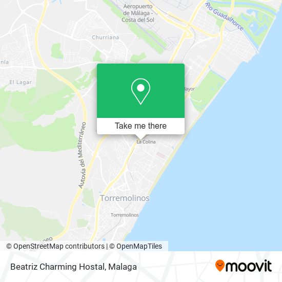 Beatriz Charming Hostal map