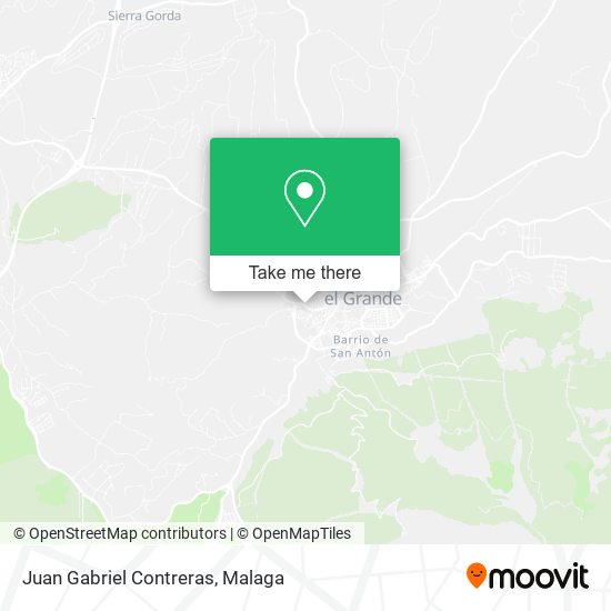 Juan Gabriel Contreras map