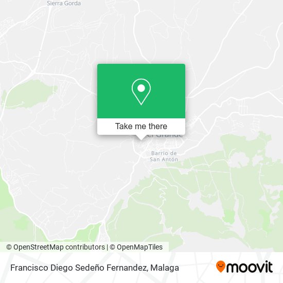 Francisco Diego Sedeño Fernandez map