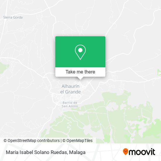 María Isabel Solano Ruedas map