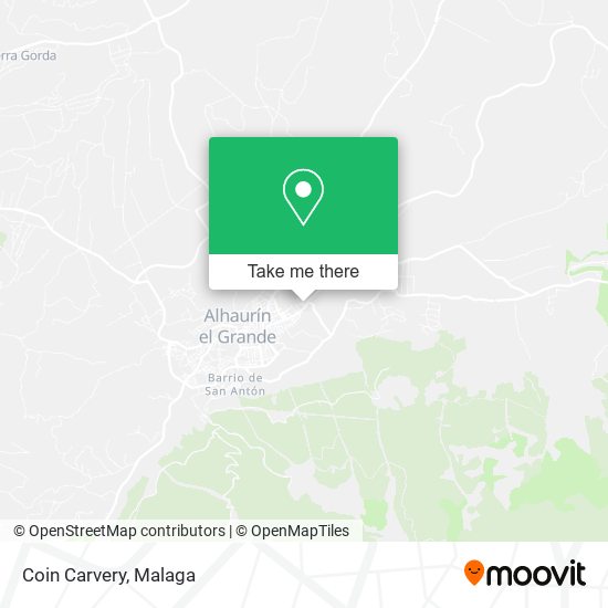 Coin Carvery map