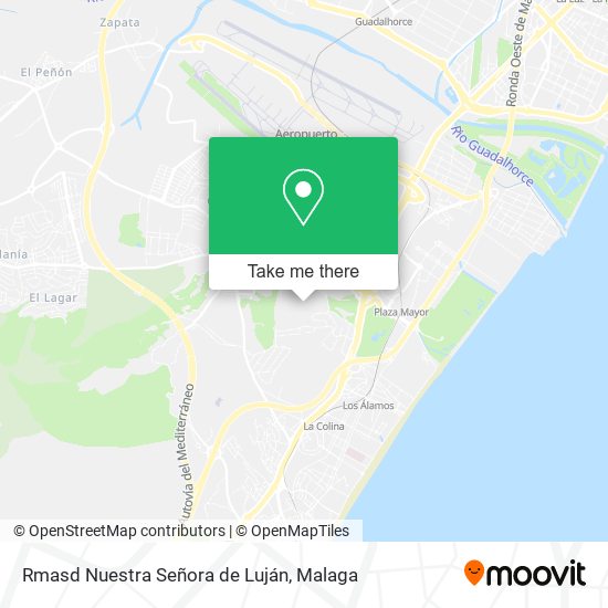 Rmasd Nuestra Señora de Luján map