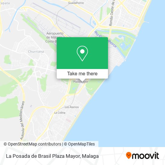 La Posada de Brasil Plaza Mayor map