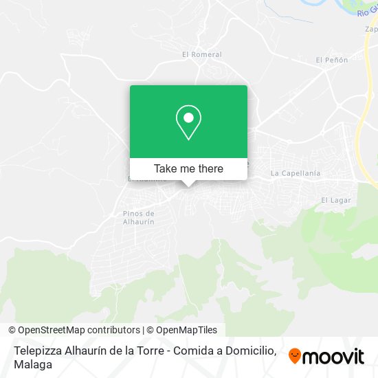 Telepizza Alhaurín de la Torre - Comida a Domicilio map