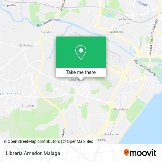 Librería Amador map