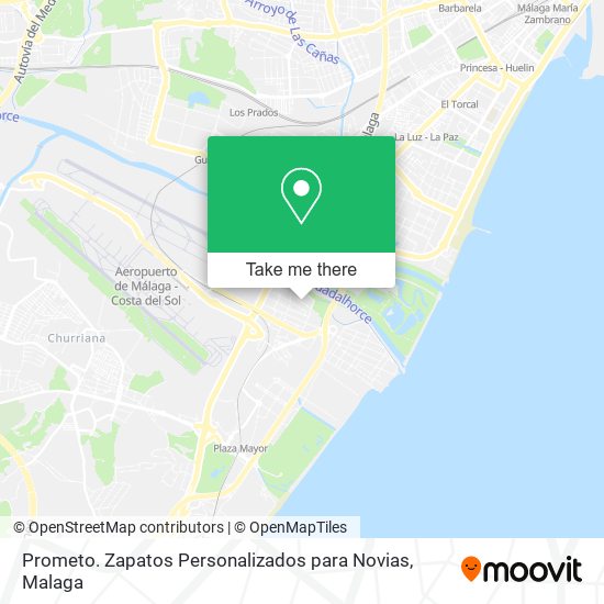 Prometo. Zapatos Personalizados para Novias map