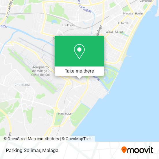 Parking Solimar map