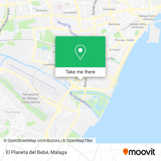 El Planeta del Bebé map