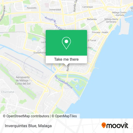 Inverquintas Blue map