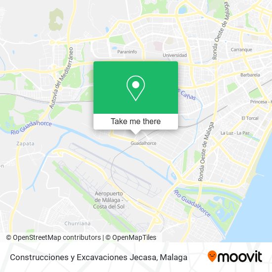 Construcciones y Excavaciones Jecasa map
