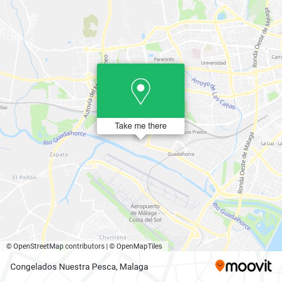 Congelados Nuestra Pesca map