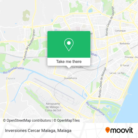 Inversiones Cercar Malaga map