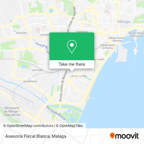Asesoría Fiscal Blanca map