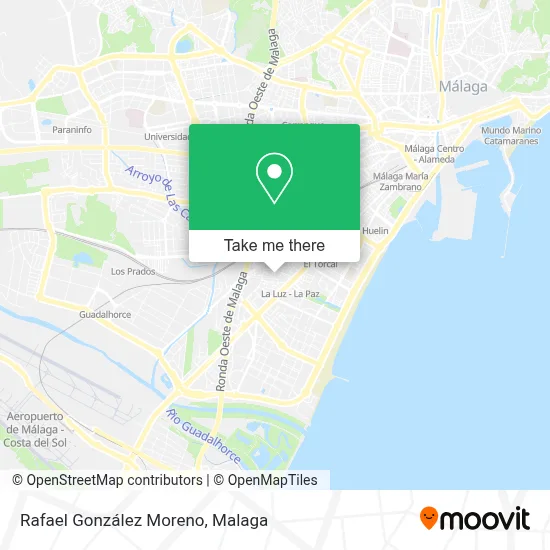 Rafael González Moreno map