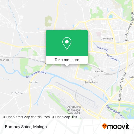 Bombay Spice map