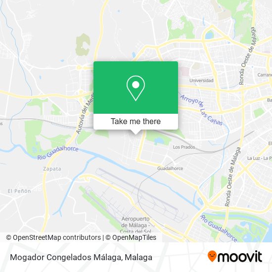 Mogador Congelados Málaga map