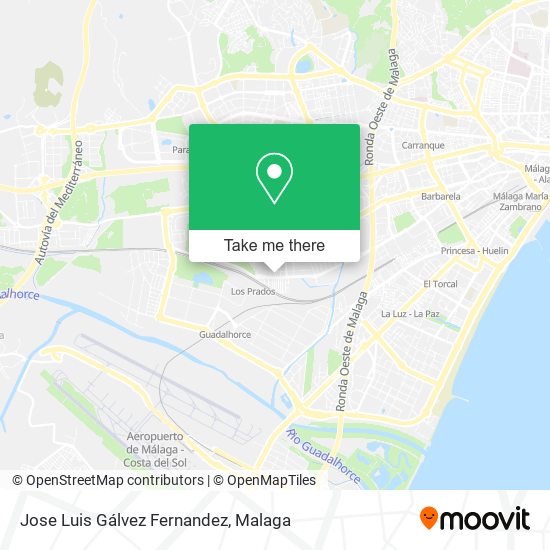 Jose Luis Gálvez Fernandez map