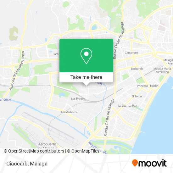 Ciaocarb map