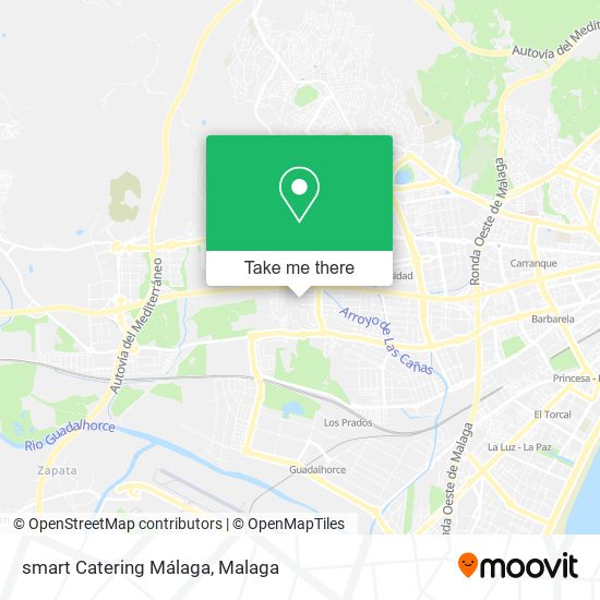 smart Catering Málaga map