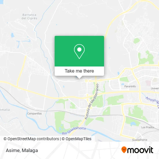 Asime map