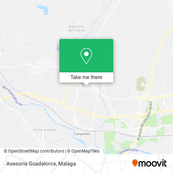 Asesoría Guadalorce map