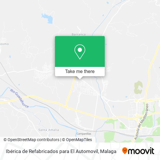 Ibérica de Refabricados para El Automovil map