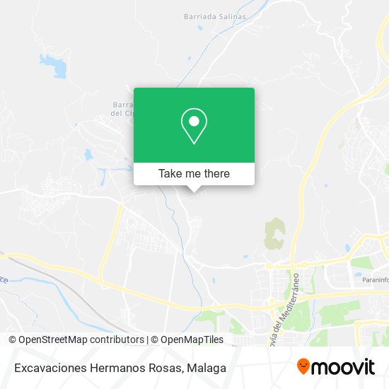 Excavaciones Hermanos Rosas map