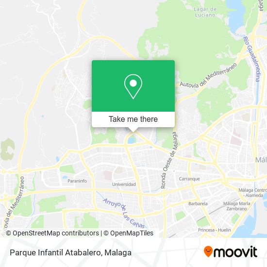 Parque Infantil Atabalero map