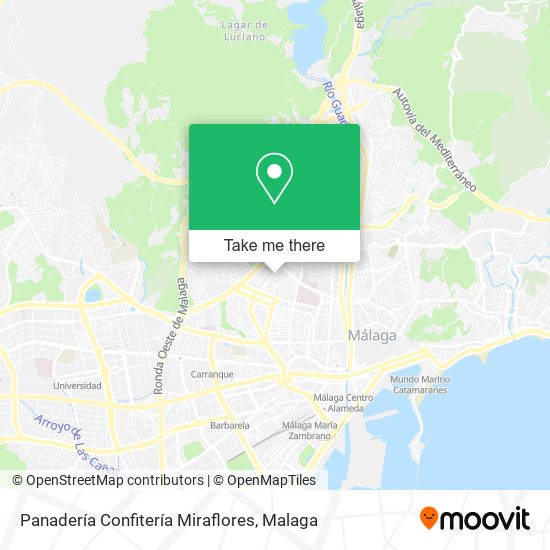 Panadería Confitería Miraflores map