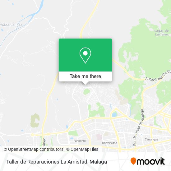 Taller de Reparaciones La Amistad map