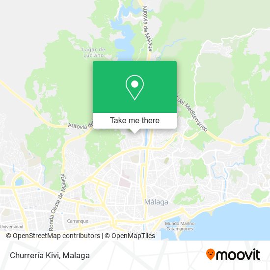 Churrería Kivi map