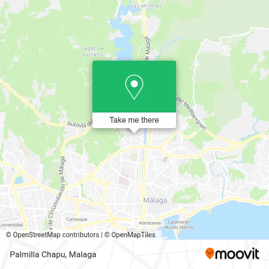 Palmilla Chapu map