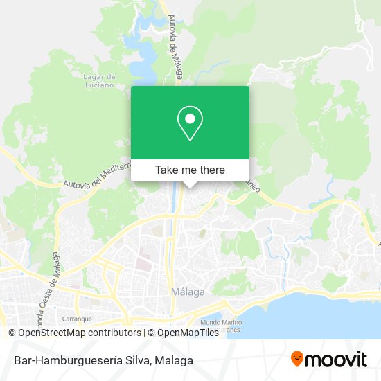 Bar-Hamburguesería Silva map