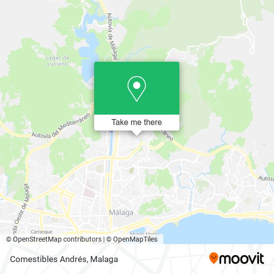 Comestibles Andrés map