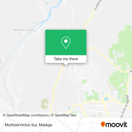 Multiservicios Sur map