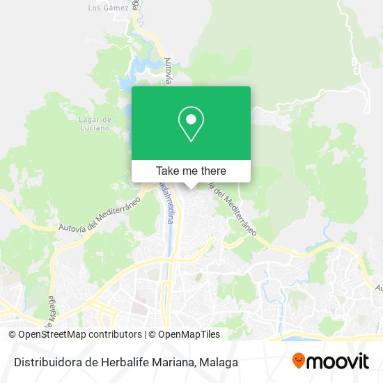 Distribuidora de Herbalife Mariana map