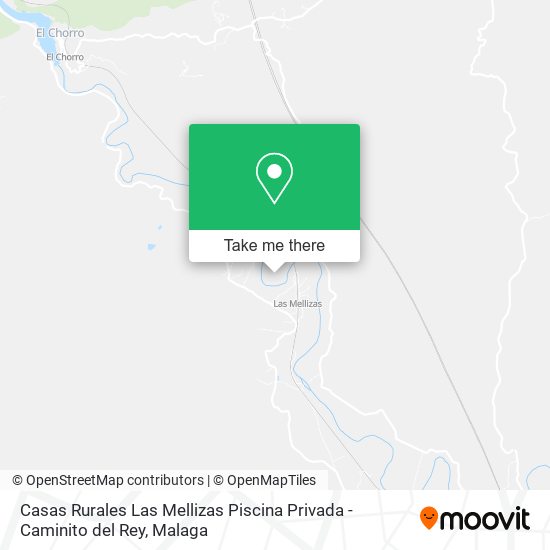 Casas Rurales Las Mellizas Piscina Privada - Caminito del Rey map