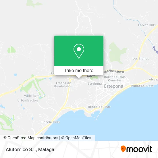 Alutomico S.L map