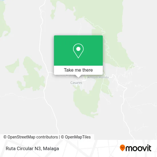 Ruta Circular N3 map