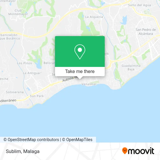 Sublim map