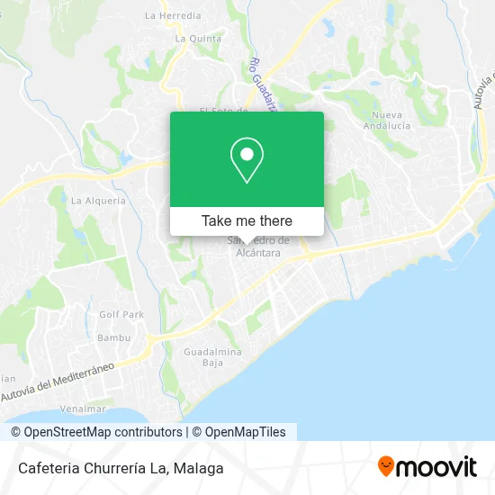 Cafeteria Churrería La map