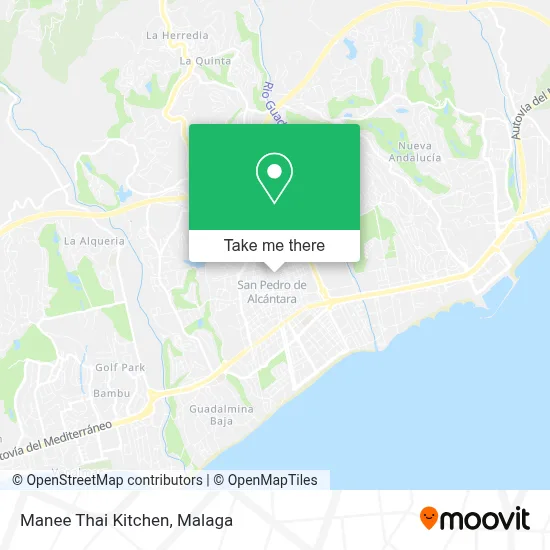 Manee Thai Kitchen map